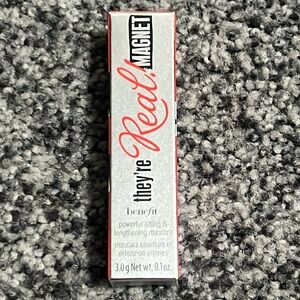 💋3/$15💋Benefit They're Real Magnetic Black Mascara Travel Size NIB